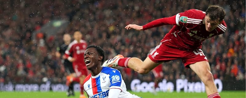 ‘Calm on the ball’ – Slot singles out unlikely name after Crystal Palace defeat