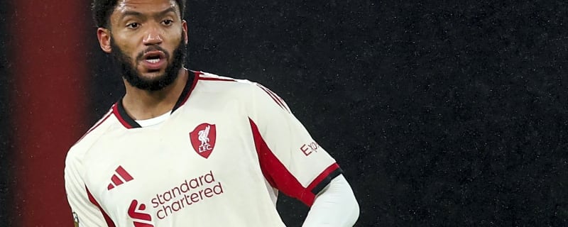 Slot’s latest update on Gomez injury leaves Liverpool facing familiar worry