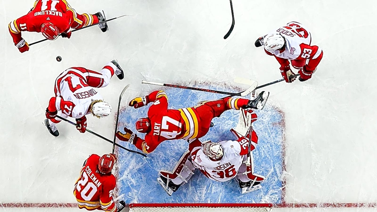 Close but no cigar: Flames comeback attempt foiled by Detroit