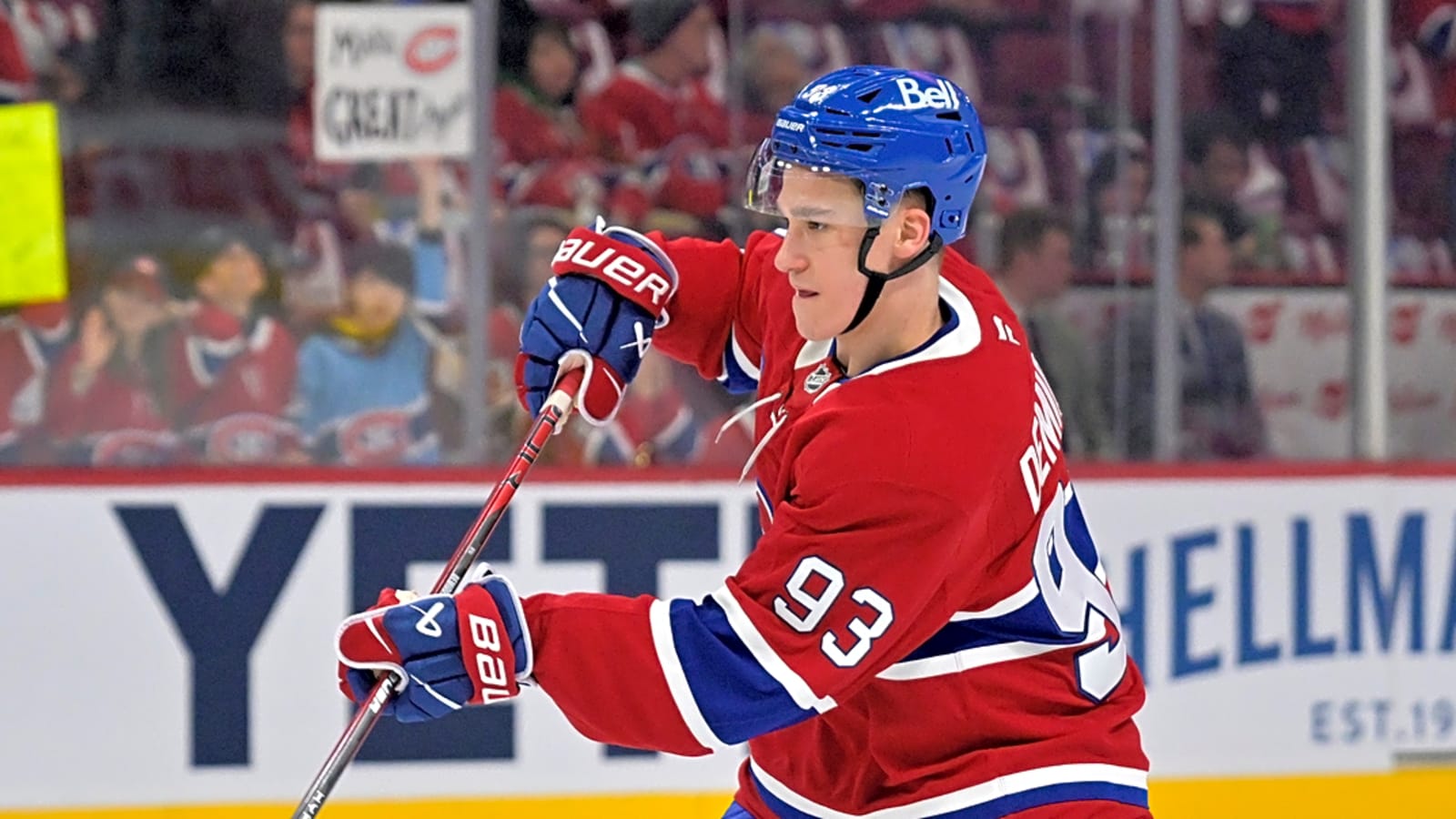 Childhood friends: Ivan Demidov (really) looks forward to playing with Alexander Zharovsky