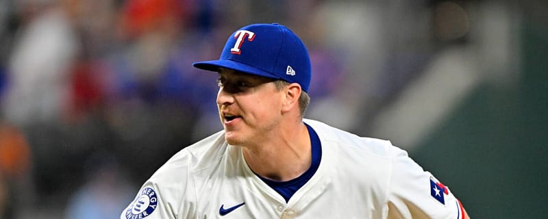 Rangers shut down Josh Sborz for rest of 2025 season