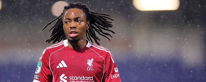 Rising Liverpool starlet who’s yet to make first-team debut trained with Arne Slot’s squad today