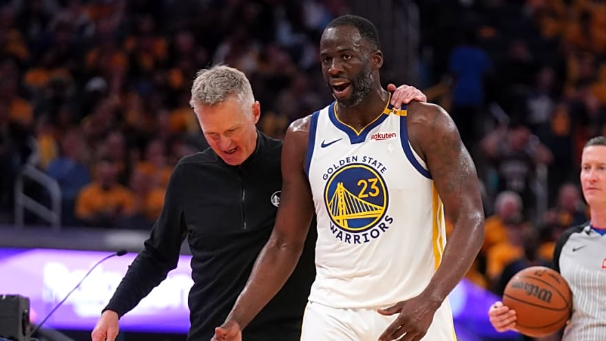 Steve Kerr, Draymond Green make amends after sideline spat 