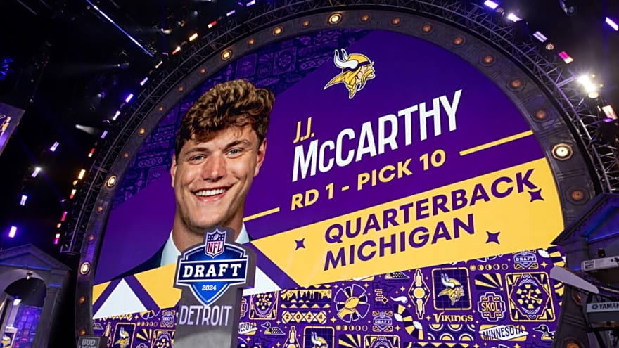 J.J. McCarthy Demoted to QB3 After Losing Vikings QB Battle to Kyler Murray