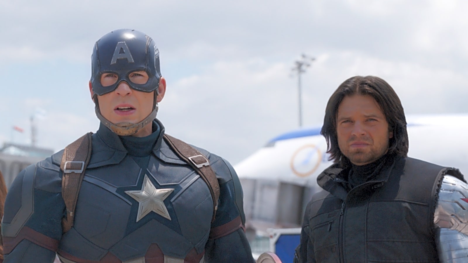 Chris Evans lauds Marvel co-star Sebastian Stan as "really fearless" and "takes big swings"