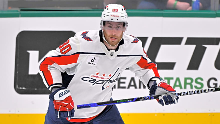 Capitals’ Pierre-Luc Dubois, Rasmus Sandin Leave With Injury