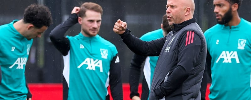 Liverpool stalwart absent from Tuesday training but Arne Slot gets double boost elsewhere