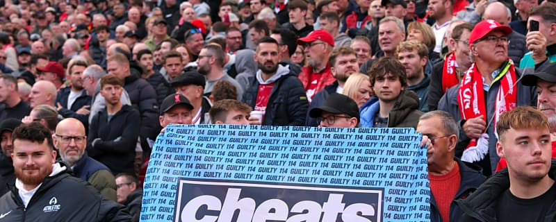 ‘That is brutal’ – What Liverpool fans chanted furiously in the final few minutes at Anfield