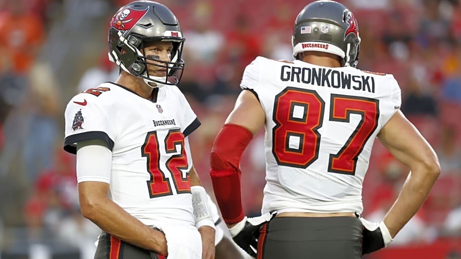 Rob Gronkowski Doesn’t Hold Back About Shirtless Tom Brady: ‘Looking Good for 60 Years Old’