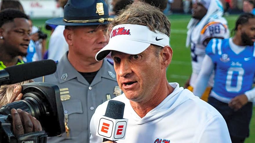 Lane Kiffin takes jab at daughter Landry’s LSU boyfriend Whit Weeks after Ole Miss win
