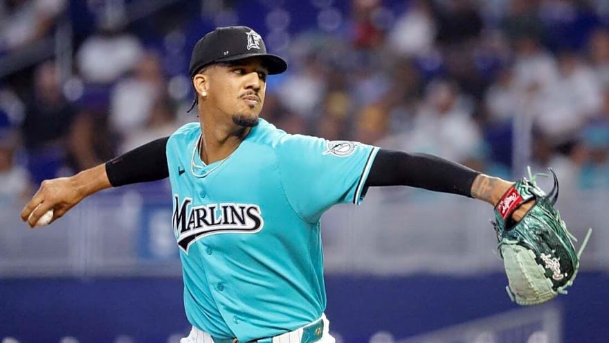 Eury Perez leads Marlins over Brewers with strong outing