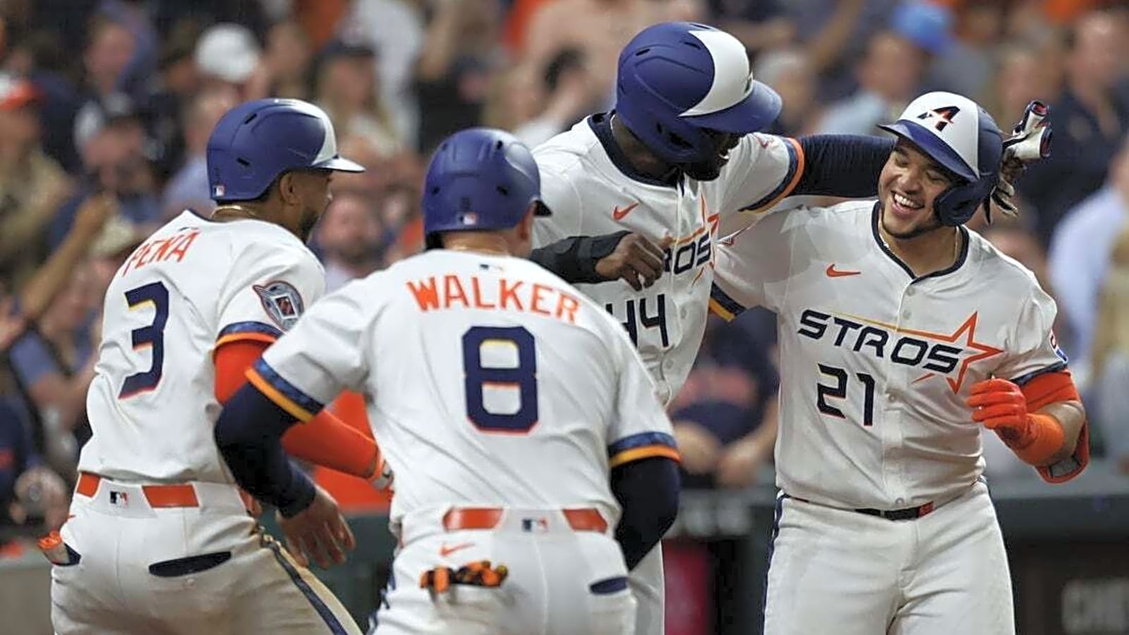 Yainer Diaz&#39;s career night guides Astros over Angels