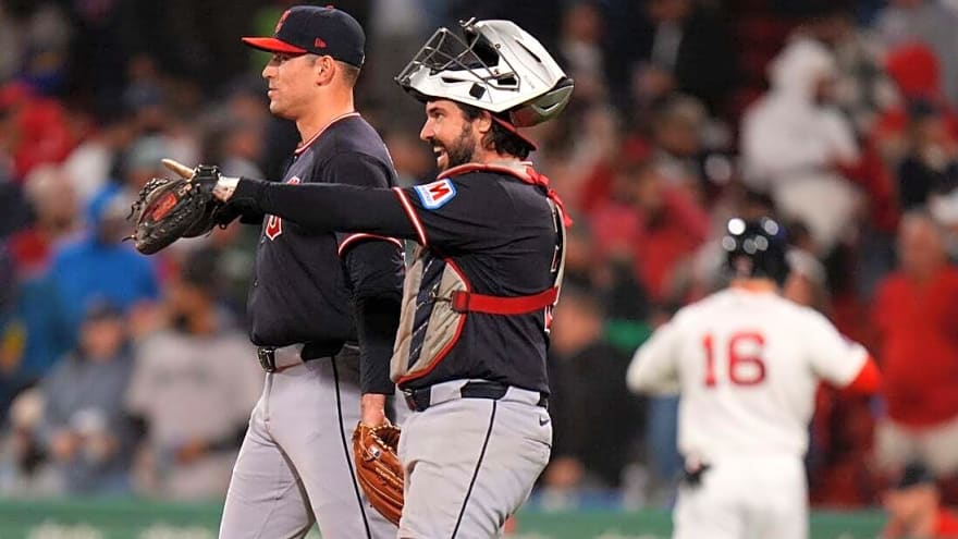 Guardians beat Red Sox in 9th, maintain first in AL Central