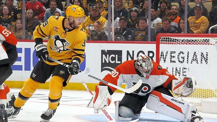Status of Dan Vladar in doubt as Flyers look to finish off Penguins