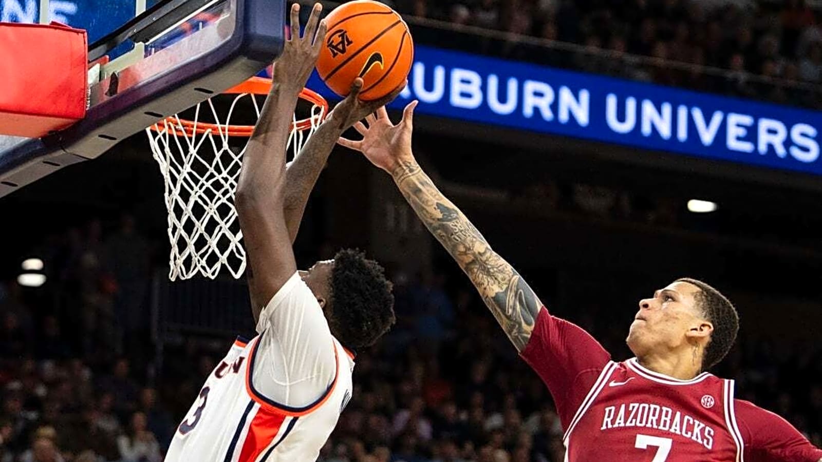 No. 21 Arkansas out for revenge hosting sluggish Auburn