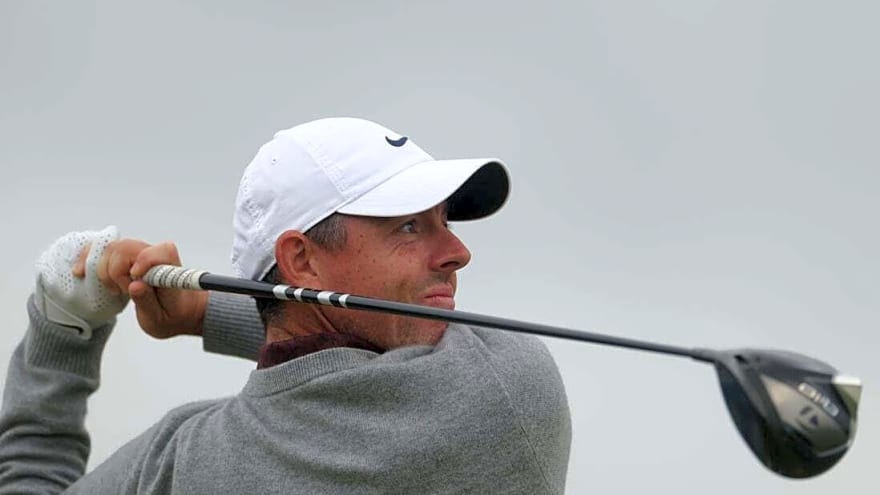 Michael Kim leads in Dubai, Rory McIlroy outplays Marco Penge