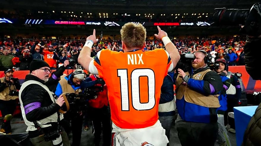 Report: Broncos' Bo Nix underwent ankle cleanup procedure