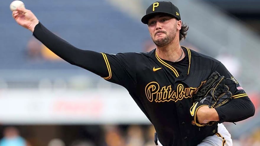 Out to sweep first-place Brewers, Pirates turn to ace Paul Skenes