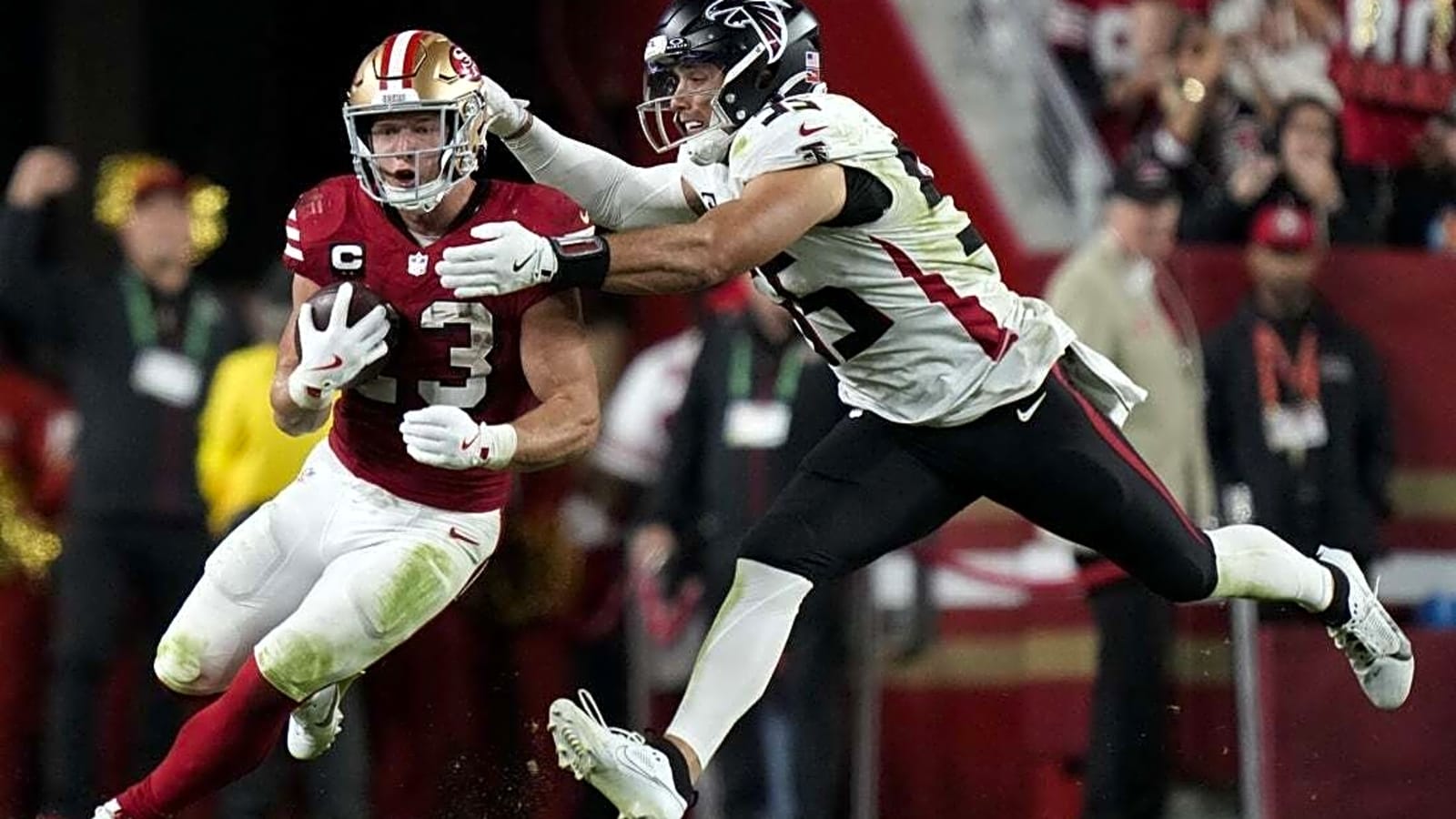 Christian McCaffrey dominates as 49ers clip Falcons