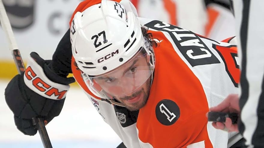 Flyers' Noah Cates (lower body) out for rest of series vs. Canes