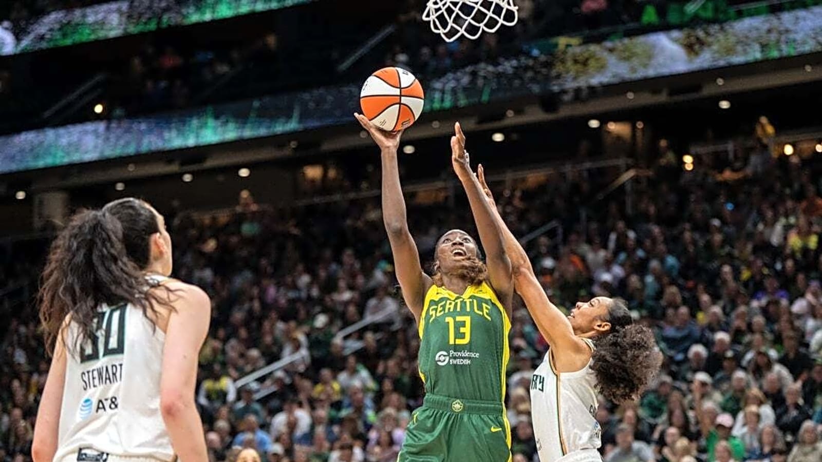 Storm stay hot by fending off short-handed Liberty