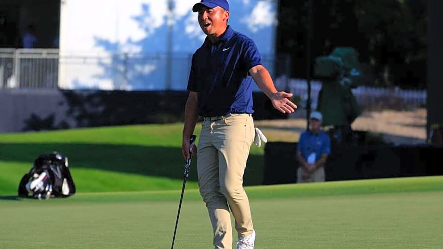 Doug Ghim comes close to breaking 60, shares lead at RSM Classic