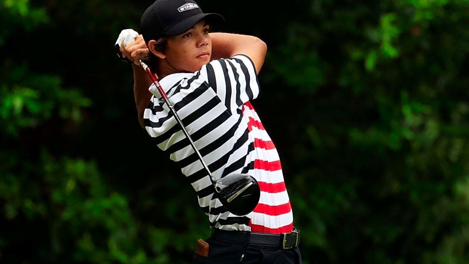 Charlie Woods fires hole-in-one at Junior Players Championship