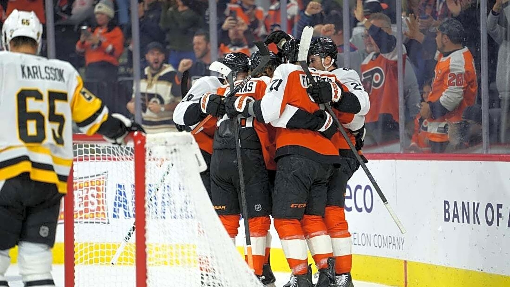 Bobby Brink delivers Flyers to chaotic shootout win over Penguins