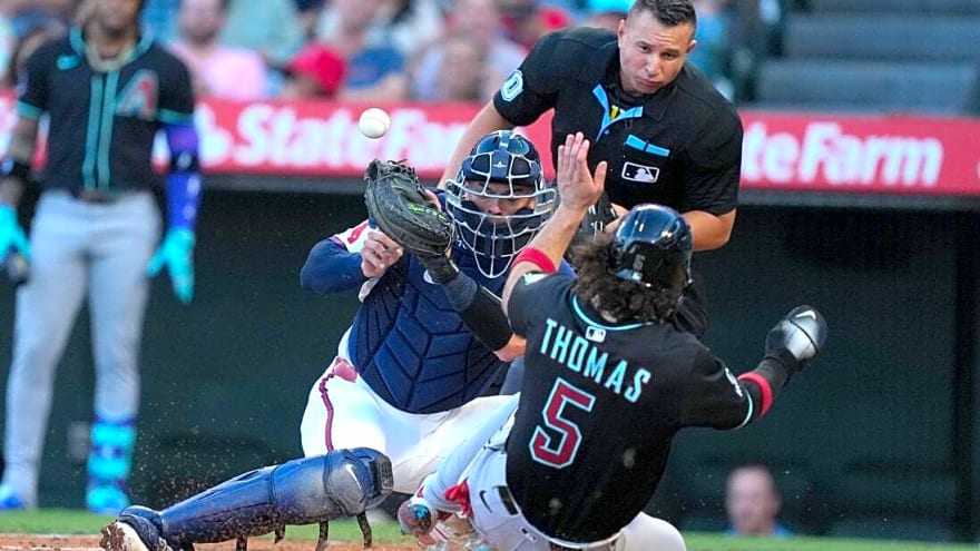 Angels, Travis d&#39;Arnaud walk off Diamondbacks