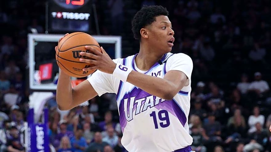 Jazz's Ace Bailey, an 'incredible athlete,' focuses on defense ahead of game vs. Raptors