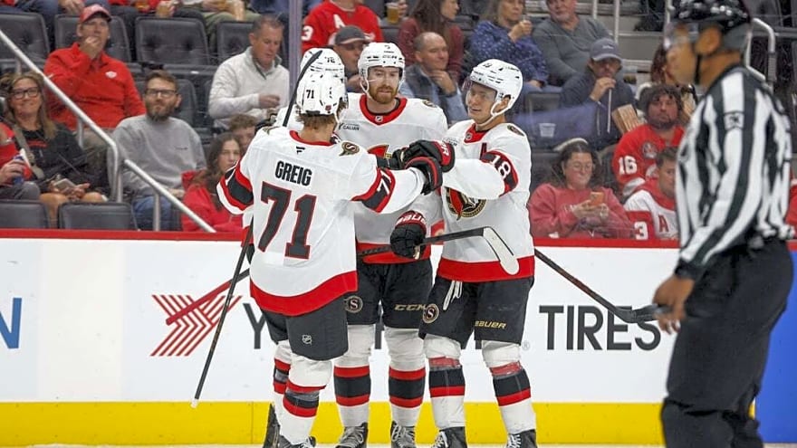 Senators open home slate against goal-starved Flyers