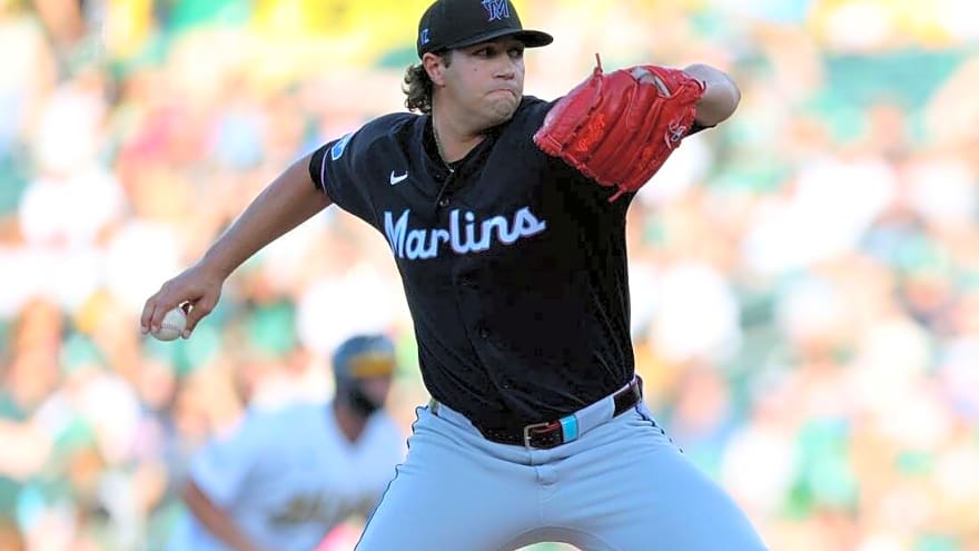 Marlins' Tyler Phillips, clinging to rotation spot, aims to tame M's
