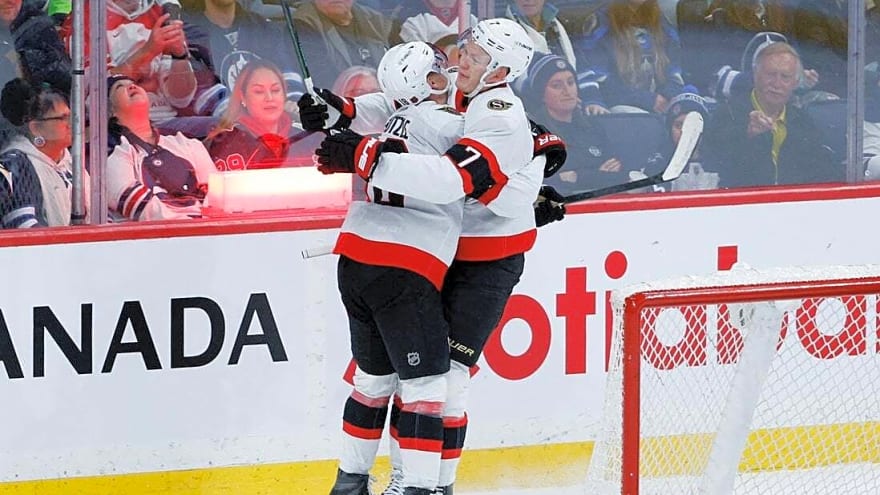 Brady Tkachuk, Senators rally in overtime for road victory over Jets