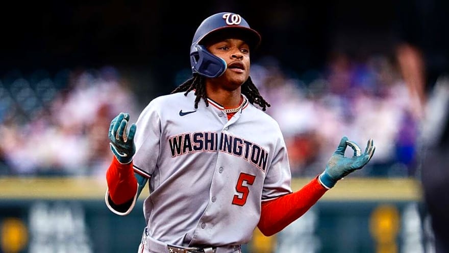 CJ Abrams making difference for Nationals against Diamondbacks