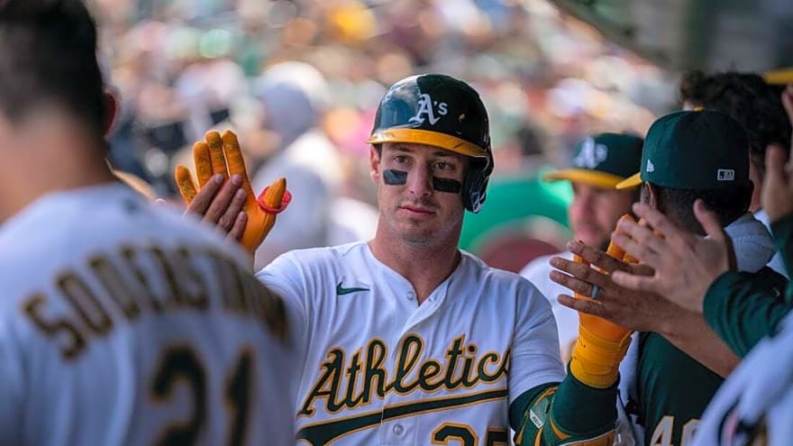 Brent Rooker (2 HRs, 6 RBIs) lifts Athletics over Astros in 10