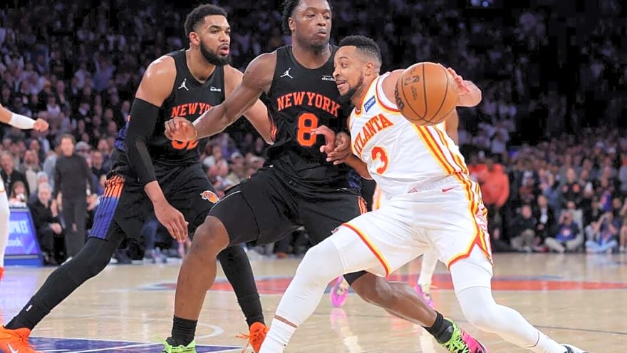 CJ McCollum, Hawks pull out 2nd straight tight win over Knicks