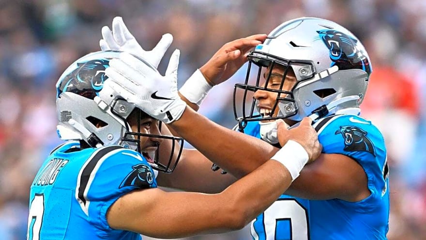 Panthers activate WR Jalen Coker, OL Austin Corbett from IR