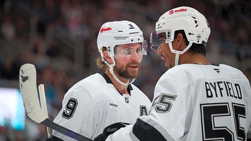 Winless Kings hope absent offense will return against streaking Bruins