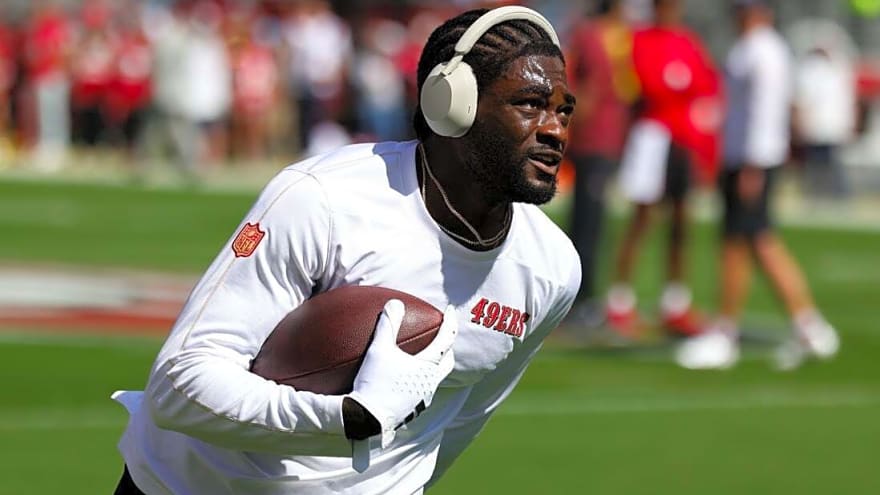 49ers WR Brandon Aiyuk posts 'Go Commanders'