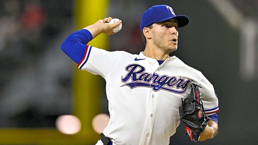 Rangers place RHP Jack Leiter (ankle) on 15-day IL