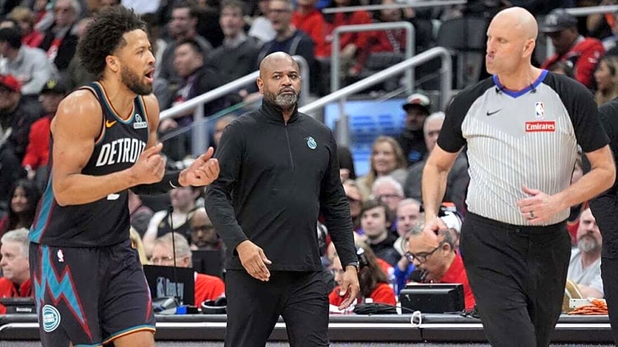 Pistons begin two-game mini series vs. lowly Wizards