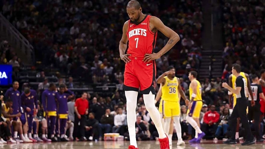Kevin Durant expects better of himself in Rockets' rematch with Lakers
