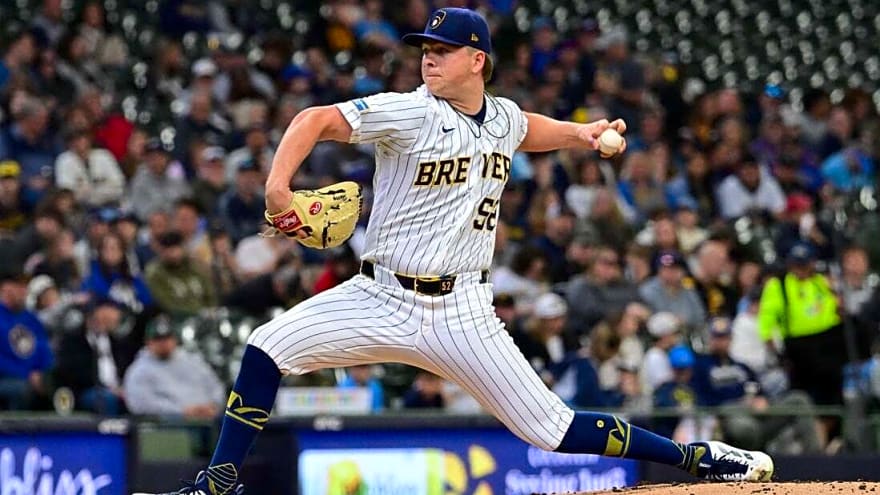 Dominant Kyle Harrison fans 12 as Brewers end slide vs. Pirates