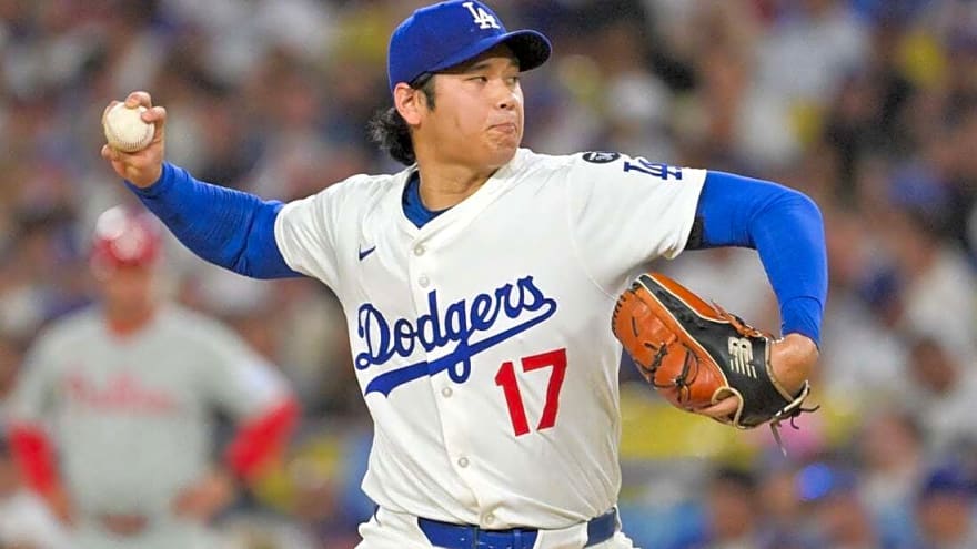 Dodgers ask Shohei Ohtani to pitch them to sweep, World Series return