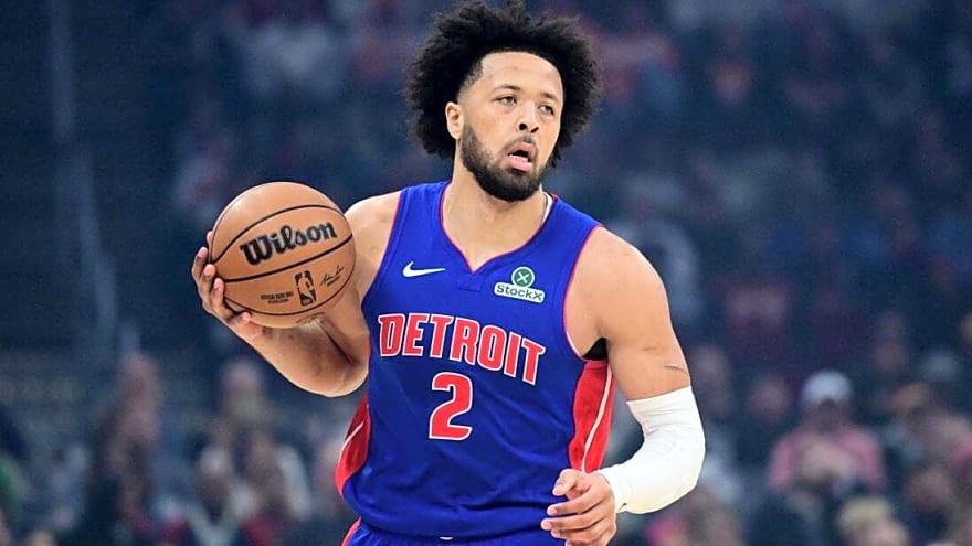 Pistons could be without All-Star Cade Cunningham against Rockets