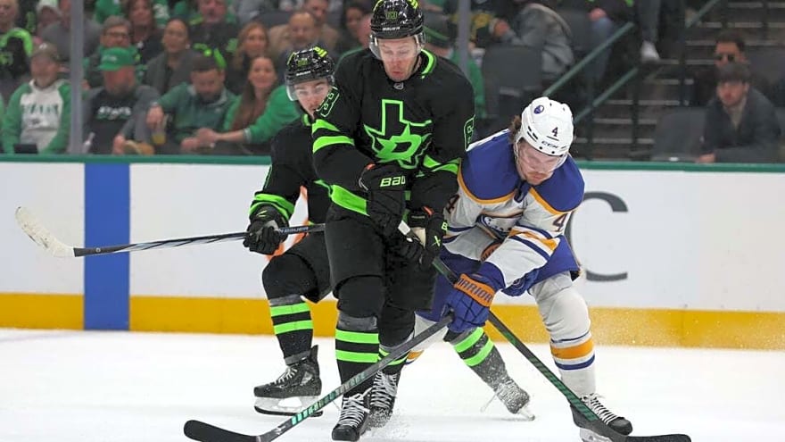 Sabres skate past Stars for franchise-record-tying 10th straight win