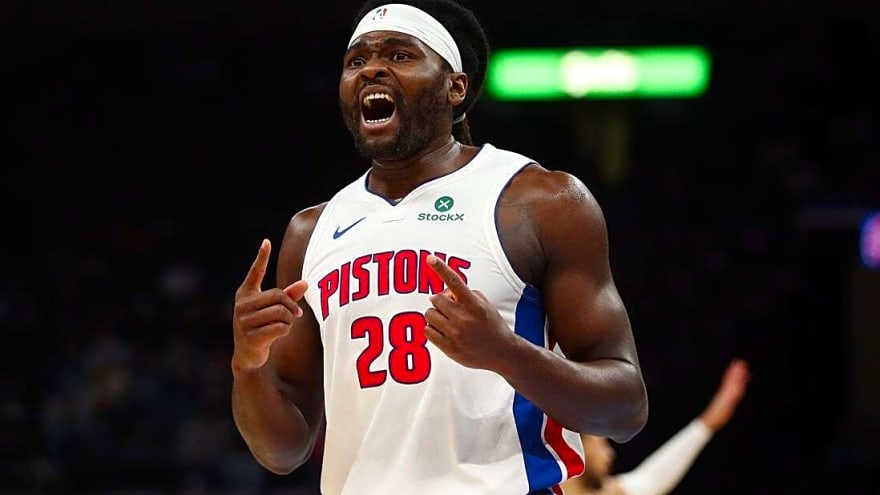 Pistons C Isaiah Stewart (calf) out at least a week