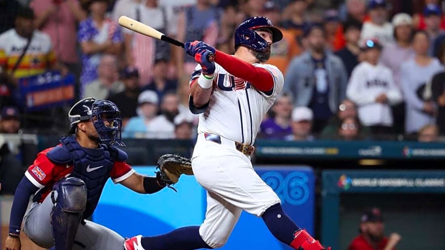 Kyle Schwarber provides muscle as US routs Great Britain at WBC