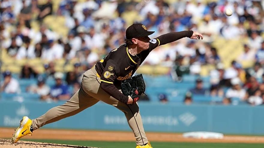 Padres limit Dodgers' bats, snap 8-game slide
