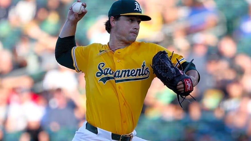 Behind J.T. Ginn, A's chase series win vs. Twins